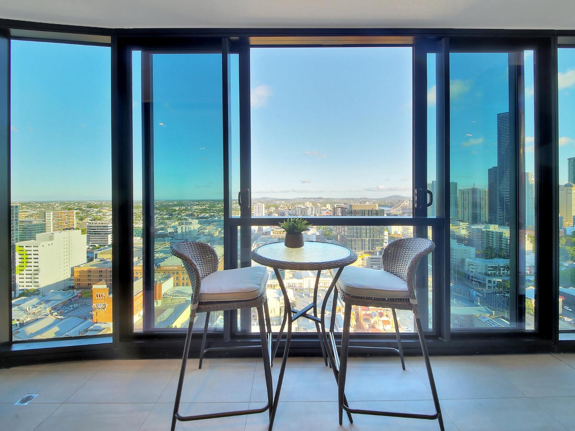 Skyline Serenity Luxury Apt With Free Parking Leilighet Brisbane Eksteriør bilde