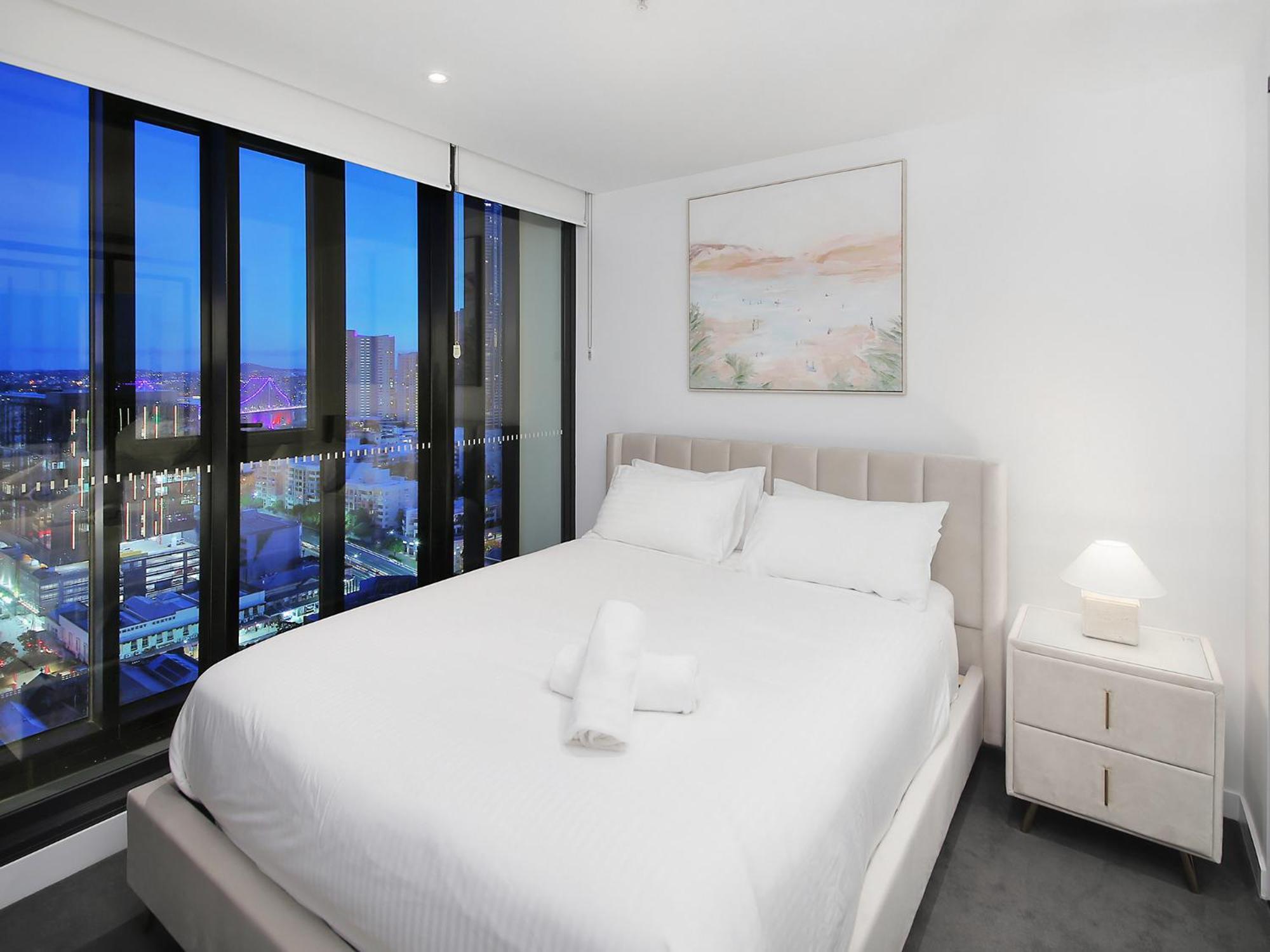 Skyline Serenity Luxury Apt With Free Parking Leilighet Brisbane Eksteriør bilde