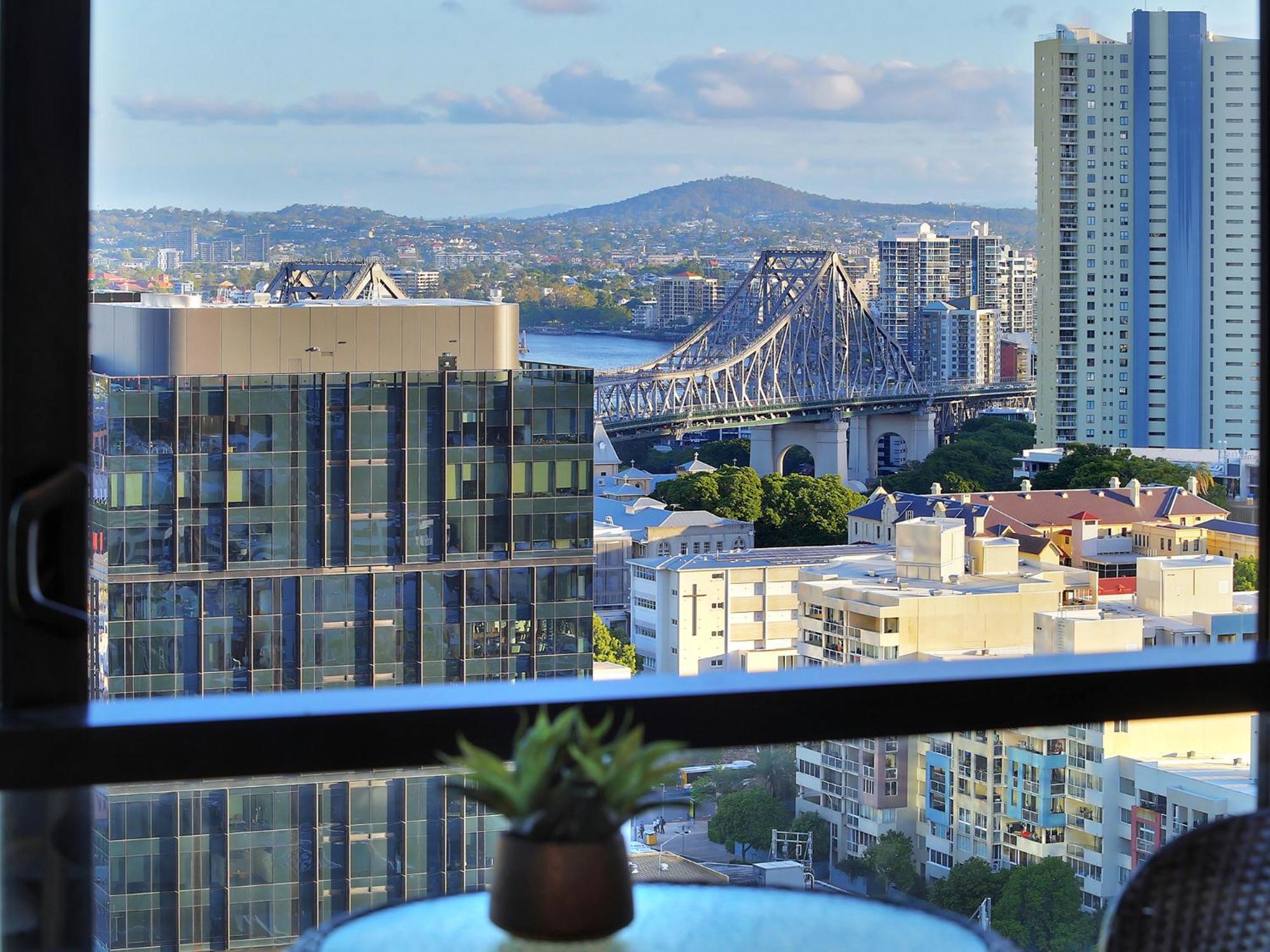 Skyline Serenity Luxury Apt With Free Parking Leilighet Brisbane Eksteriør bilde